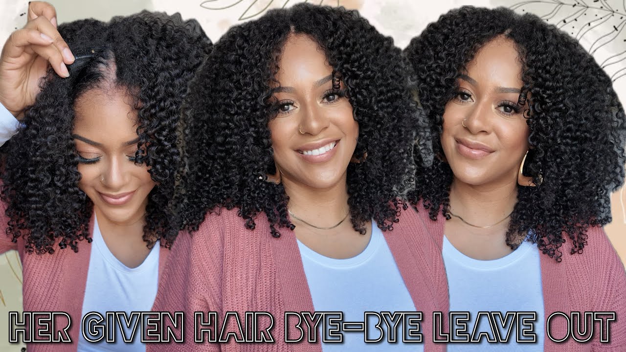 How To Install Quickly With No Leave Out | HerGivenHair Bye By Leave Out