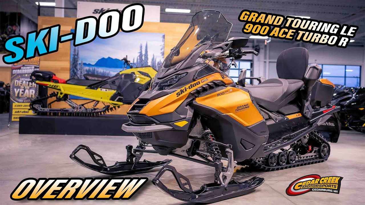 Overview | 2025 Ski-Doo Grand Touring LE with Platinum Package 900 ACE Turbo R 137 Silent Ice T. II