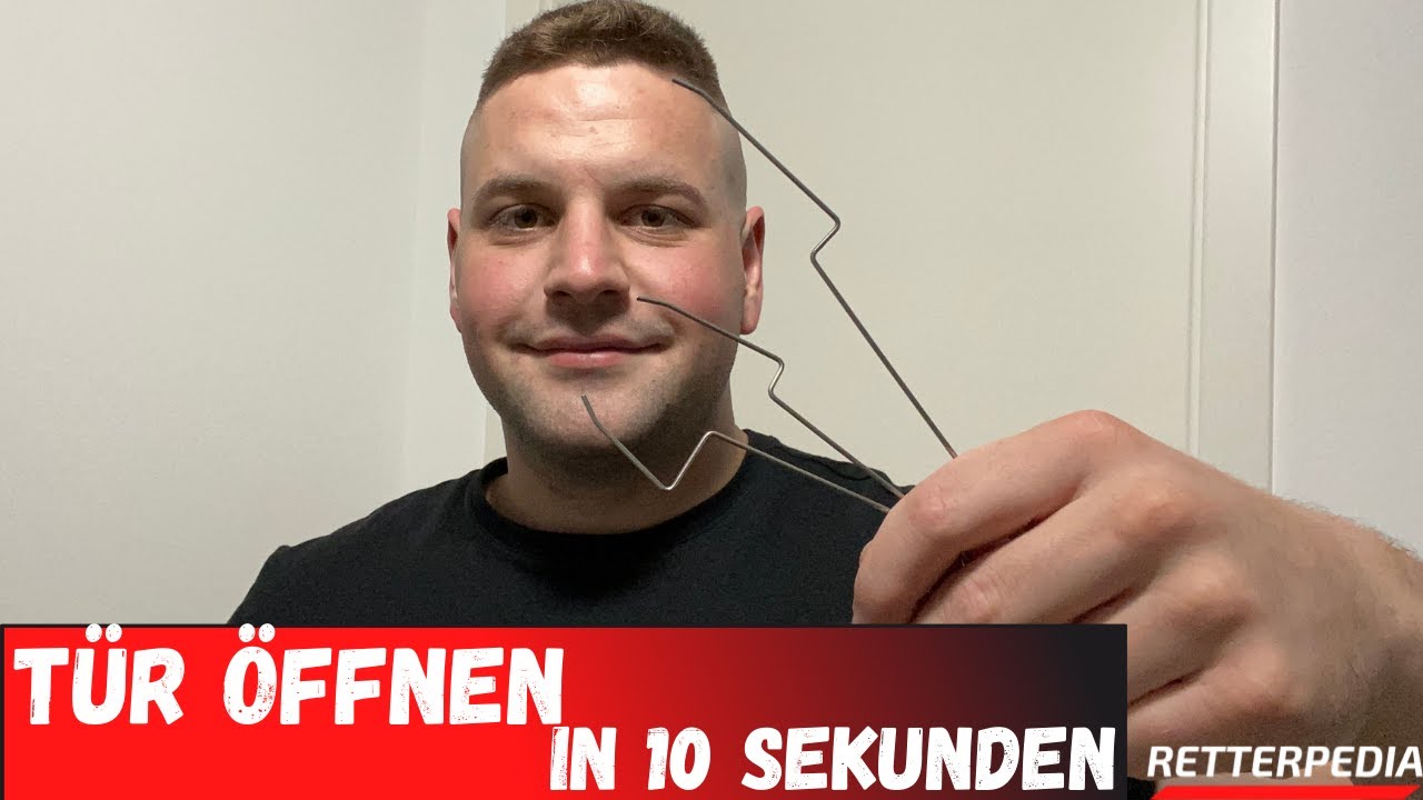 TÜRÖFFNUNG | Tür innerhalb von 10 SEKUNDEN öffnen | Türfallendraht