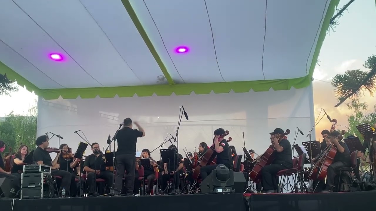 Orquesta Sinfónica Juvenil de Collipulli - Purén Enero 2026. Piratas del Caribe