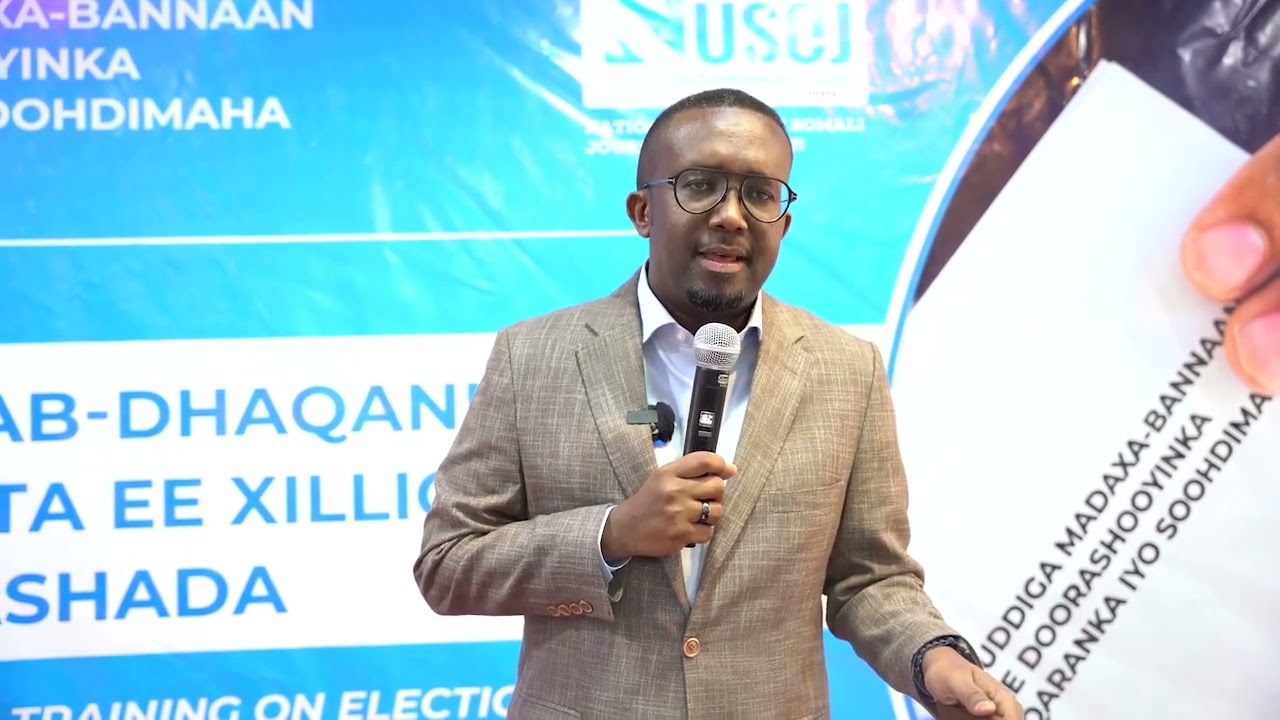 Xoghayaha Guud ee Ururka Saxafiyiinta Soomaaliyeed (NUSOJ), Cumar Faaruuq Cismaan