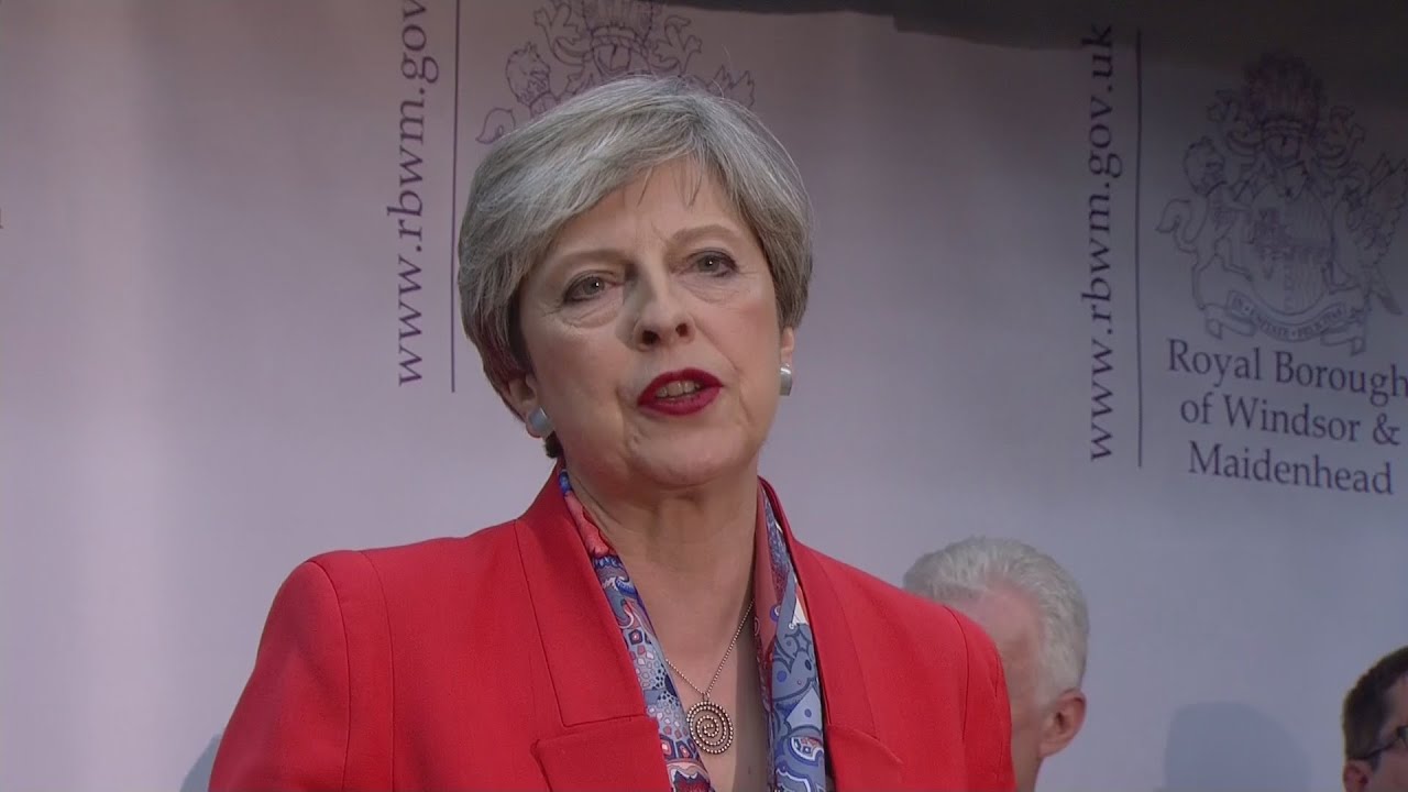 General Election 2017: Theresa May speech after disastrous night for Conservatives