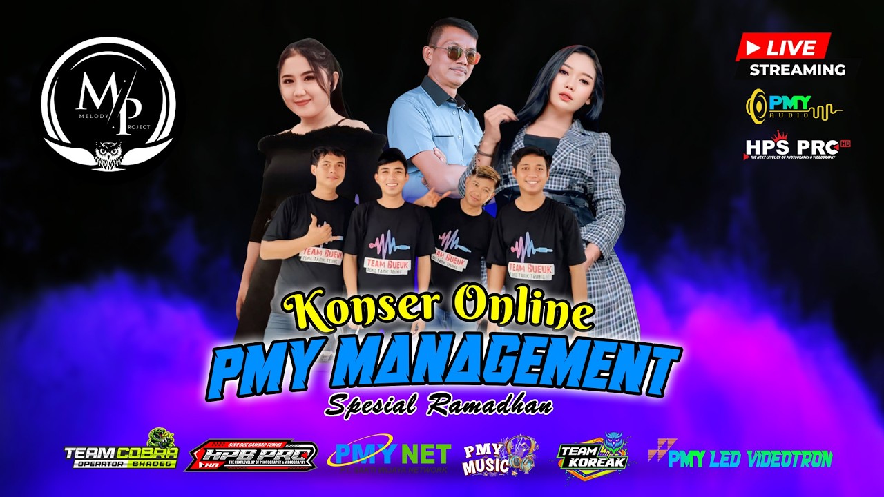 🔴LIVE KONSER ONLINE  - MELODY PROJECT | JUM'AT, 27 FEBRUARI 2026 | STUDIO PMY AUDIO - PARIGIMULYA