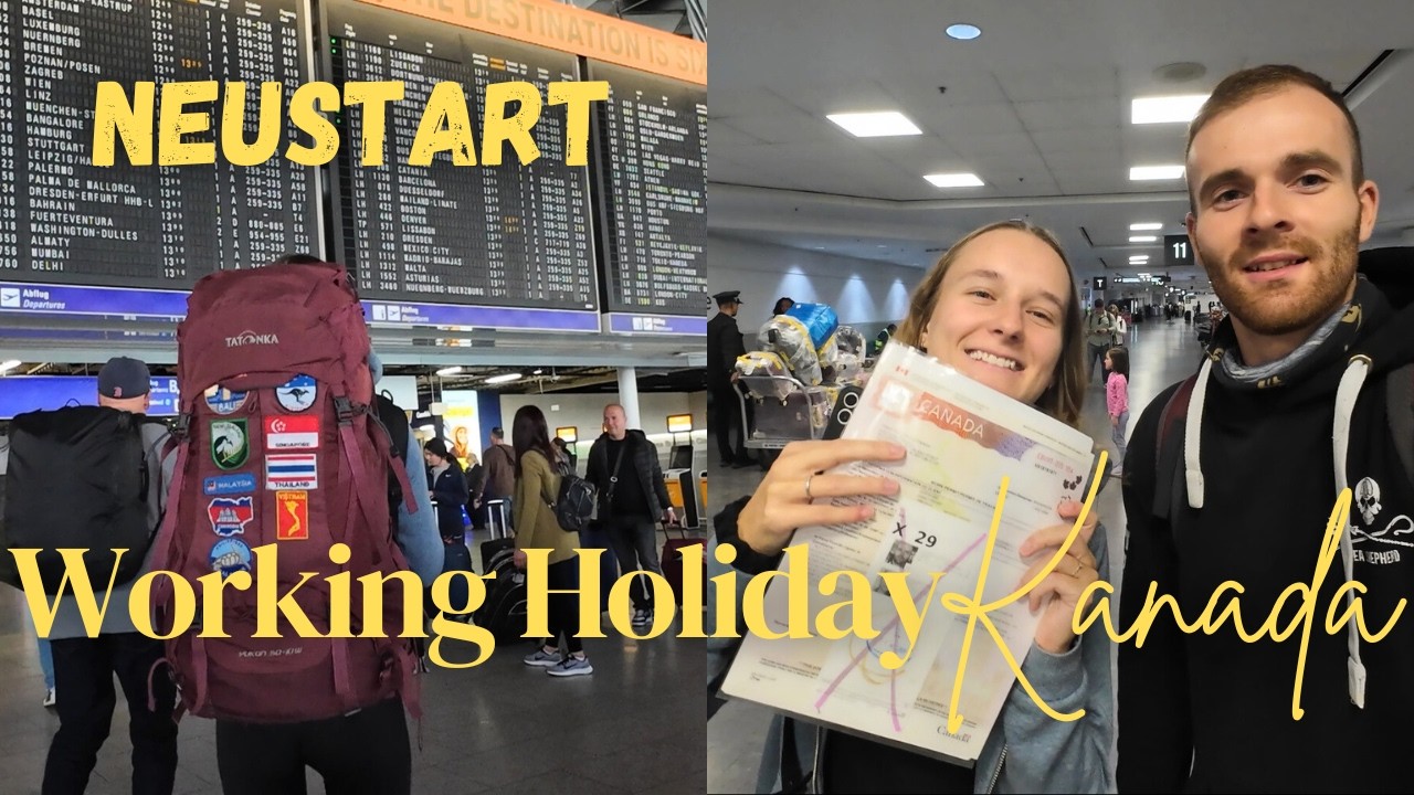 vlog1 WORK&TRAVEL Kanada - Erster Tag in Vancouver | Working Holiday Visa | Führerscheine