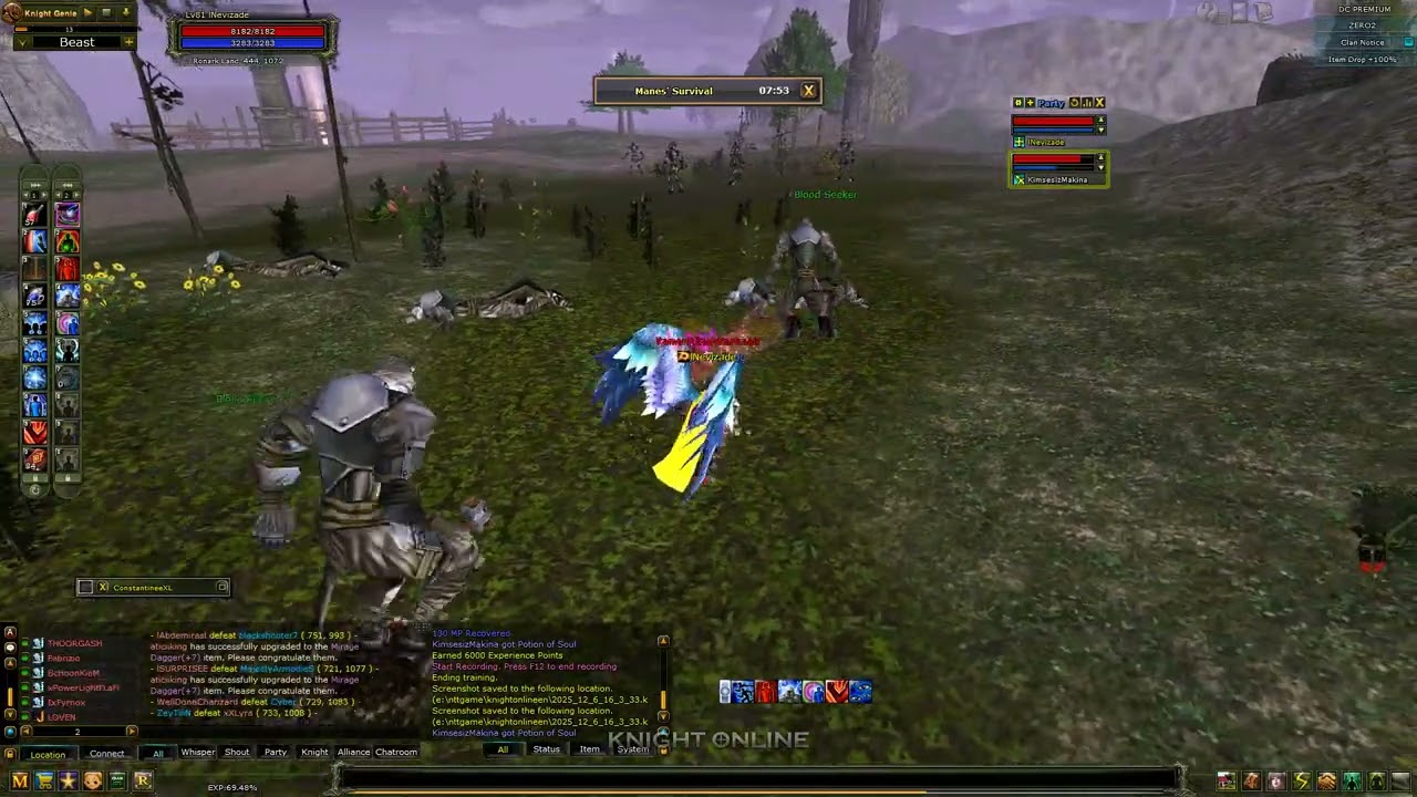 Zero TPT Priest Haftalardır bu slotta :D #knightonline