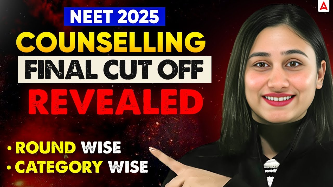 NEET UG Counselling 2025: Final Cut-Off Revealed - Round-wise & Category-wise | Bharti Ma'am