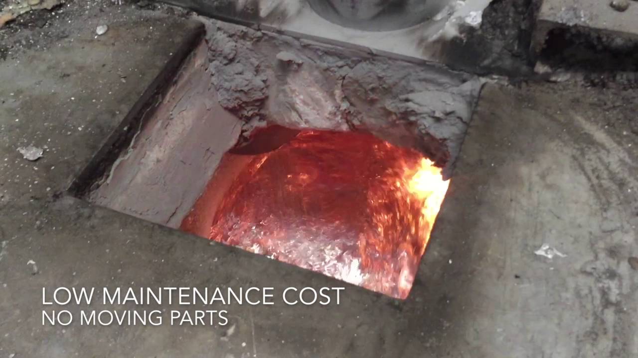 Stinchcombe Chip Melting Furnace