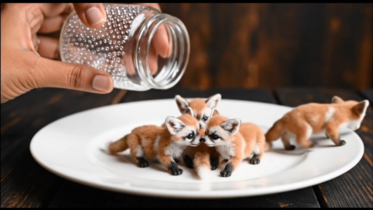 Oddly Satisfying but Unreal 😶 Tiny Creatures Come Alive