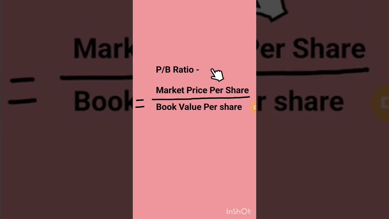 pb Ratio| price to Book value| #shorts #pbratio