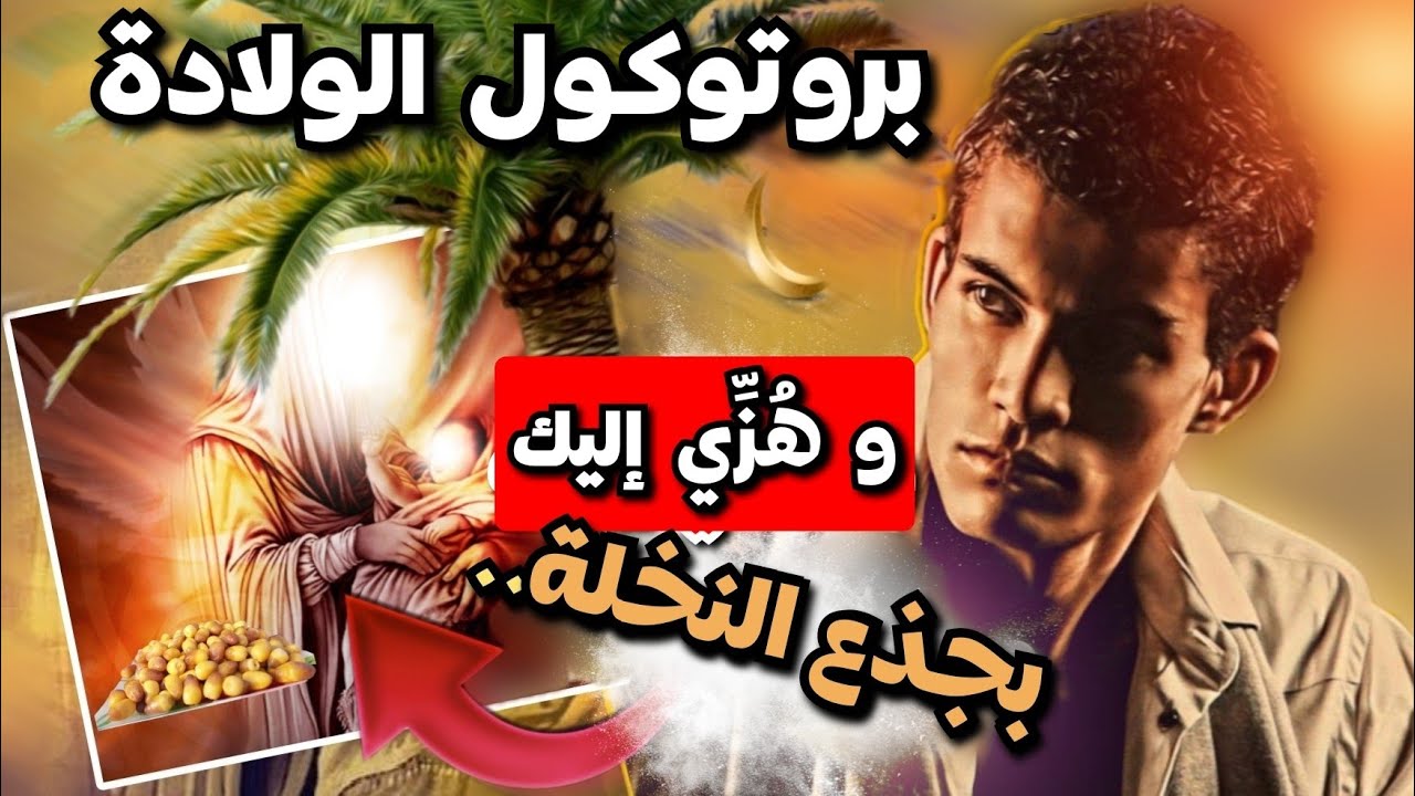لماذا أمر الله مريم عليها السلام بهز النخلة وألا تحزن وتأكل الرطب! لن تصدق السبب 🤯