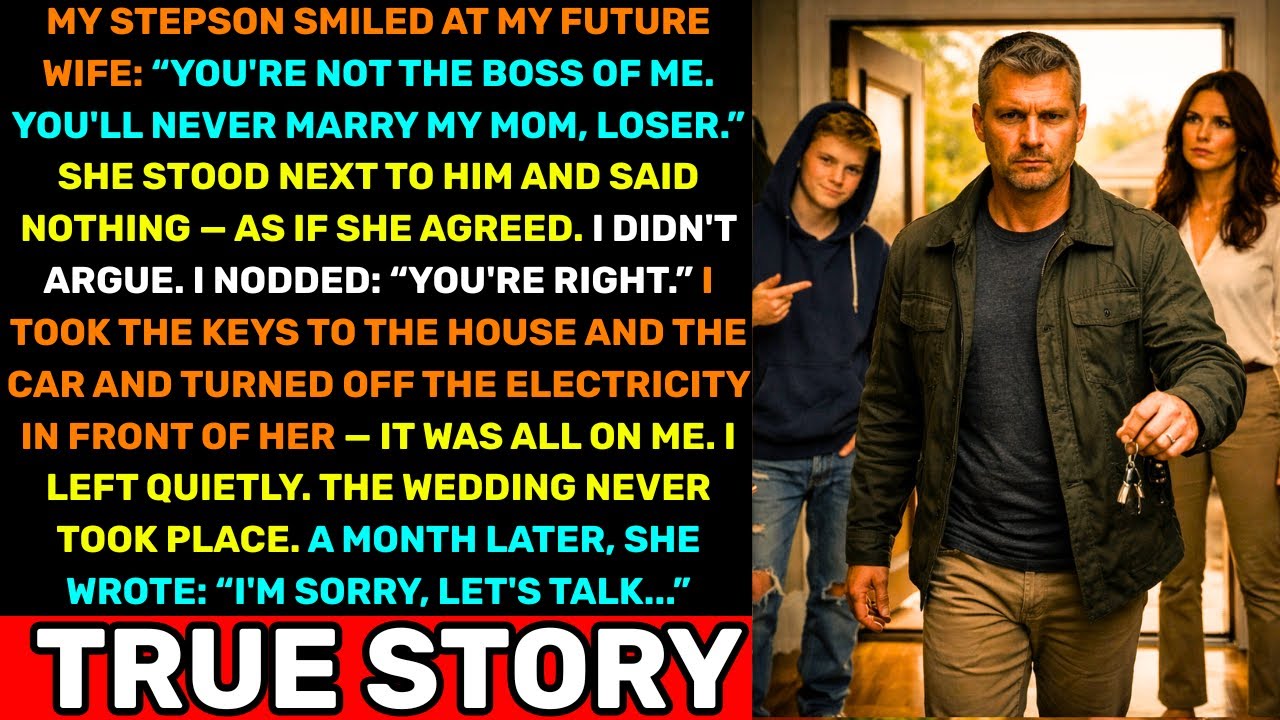 Inside Our House My Stepson Sneered At Me — I Cut Power, Took Keys, Walked | Family Revenge