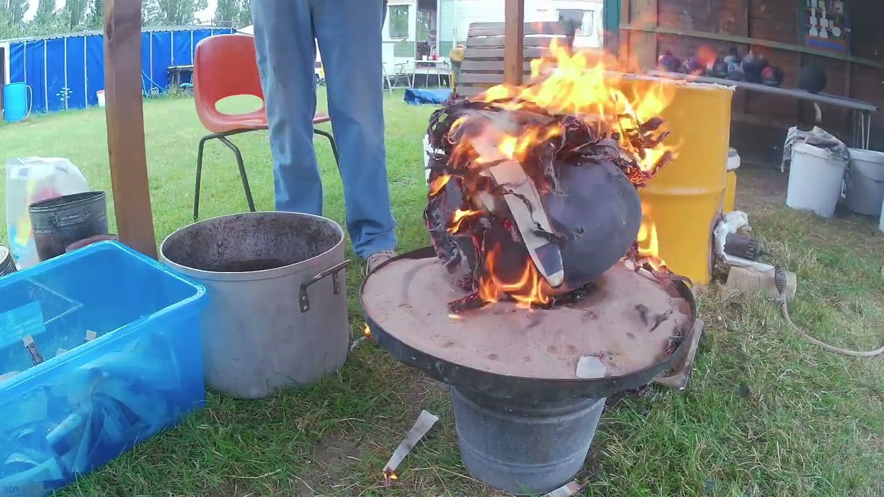 Copper oxide fuming