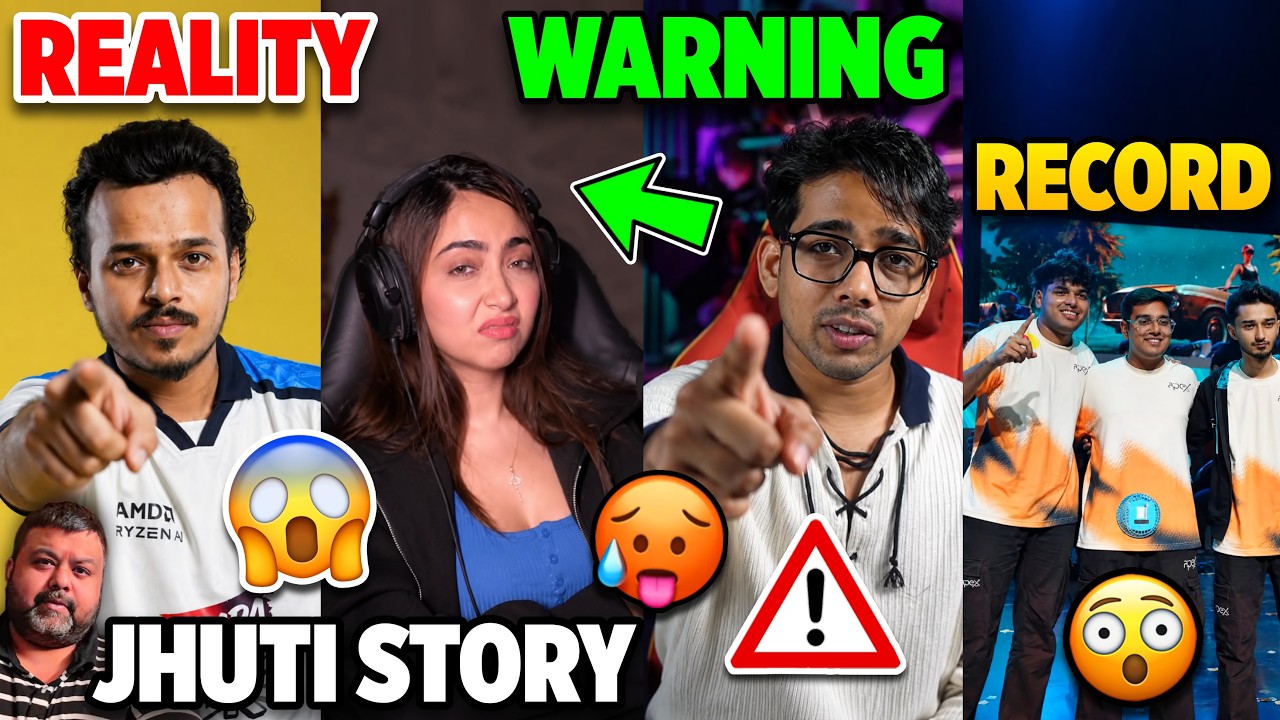 This is REALITY?..😱 WARNING & Angry😡 8Bit Thug reply Kaashvi BUT Scout🥵 S8UL, Team APEX GAMING, BGMI