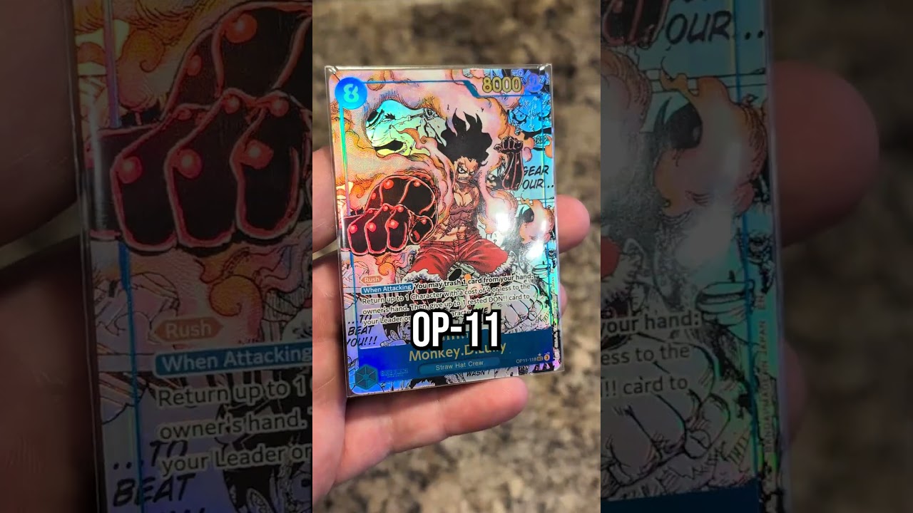Являются ли редкие карты манги хорошей инвестицией? (One Piece TCG)
