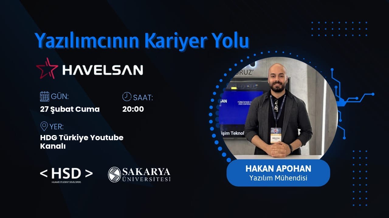 🚀 Yazılımcının Kariyer Yolu -HSD Sakarya