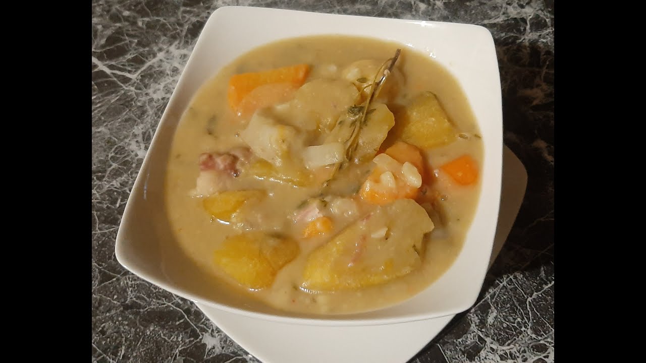 Grenada Split Peas Soup | Soup Recipe | Pigtail | @SpiceIslandCooking473