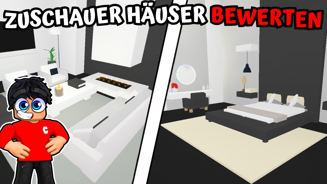 WIR BEWERTEN ZUSCHAUER HÄUSER in ADOPT ME! XXL Häuser bewerten in Adopt Me!