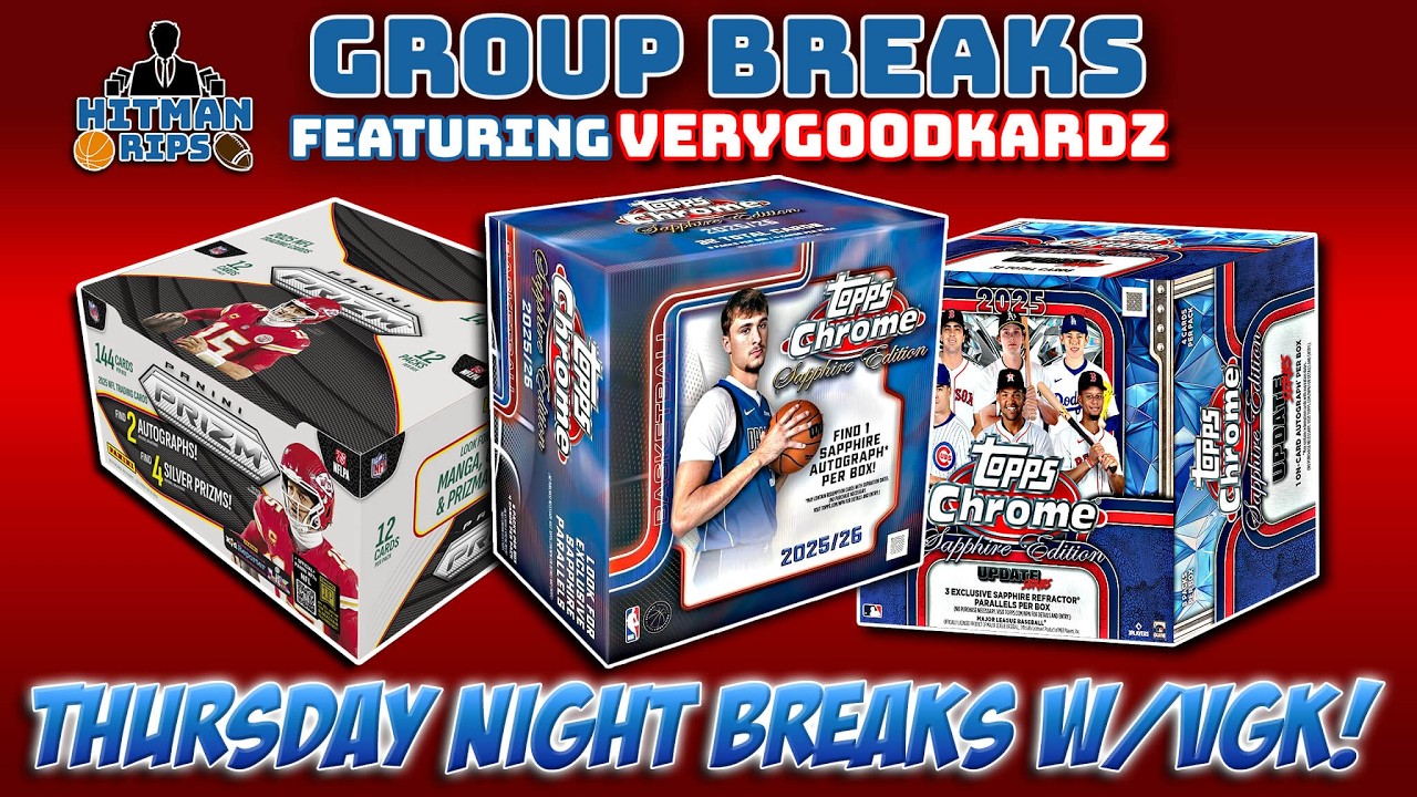 SAPPHIRE AND PRIZM FIRE ALL NIGHT LONG! Thursday Night Breaks w/VGK!