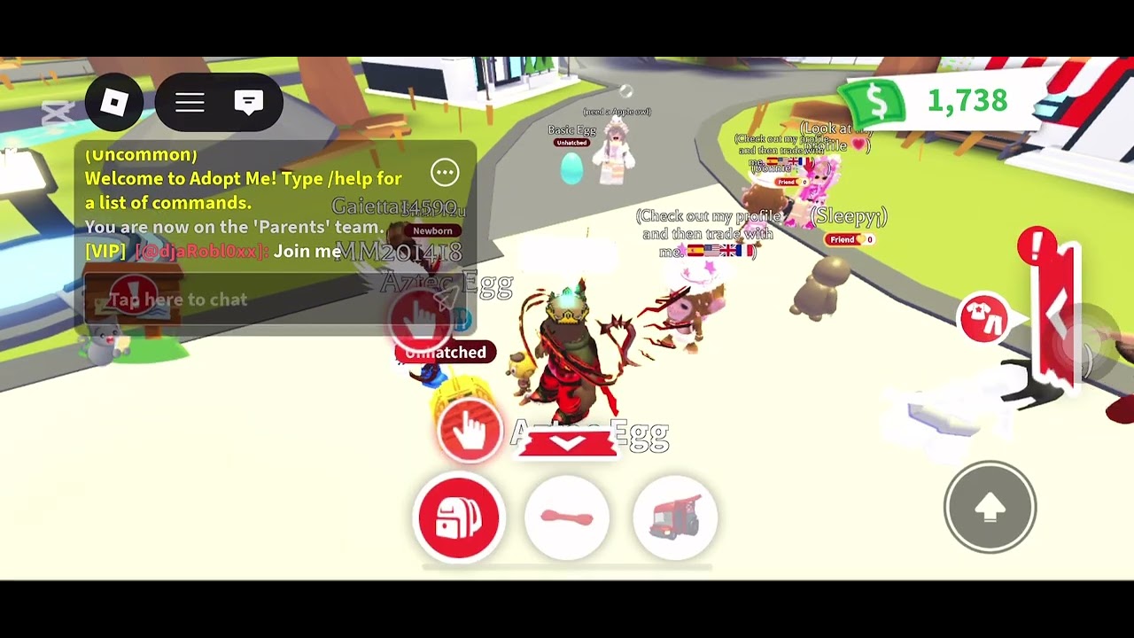 Proof trading escape tsunami for brainrots for adopt me pets 😮 wow
