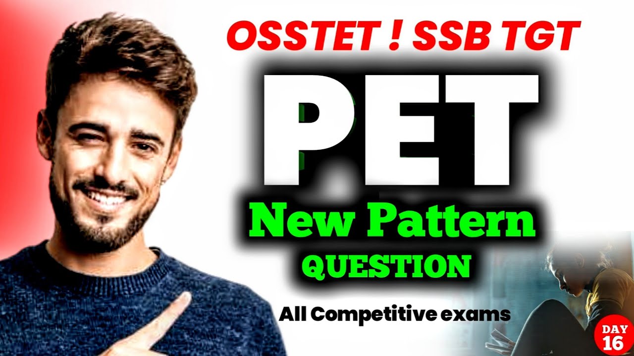 OSSTET | SSB 2026 Physical Education Mcq | PET New pattern Question | #16 For All Competitive exams 
