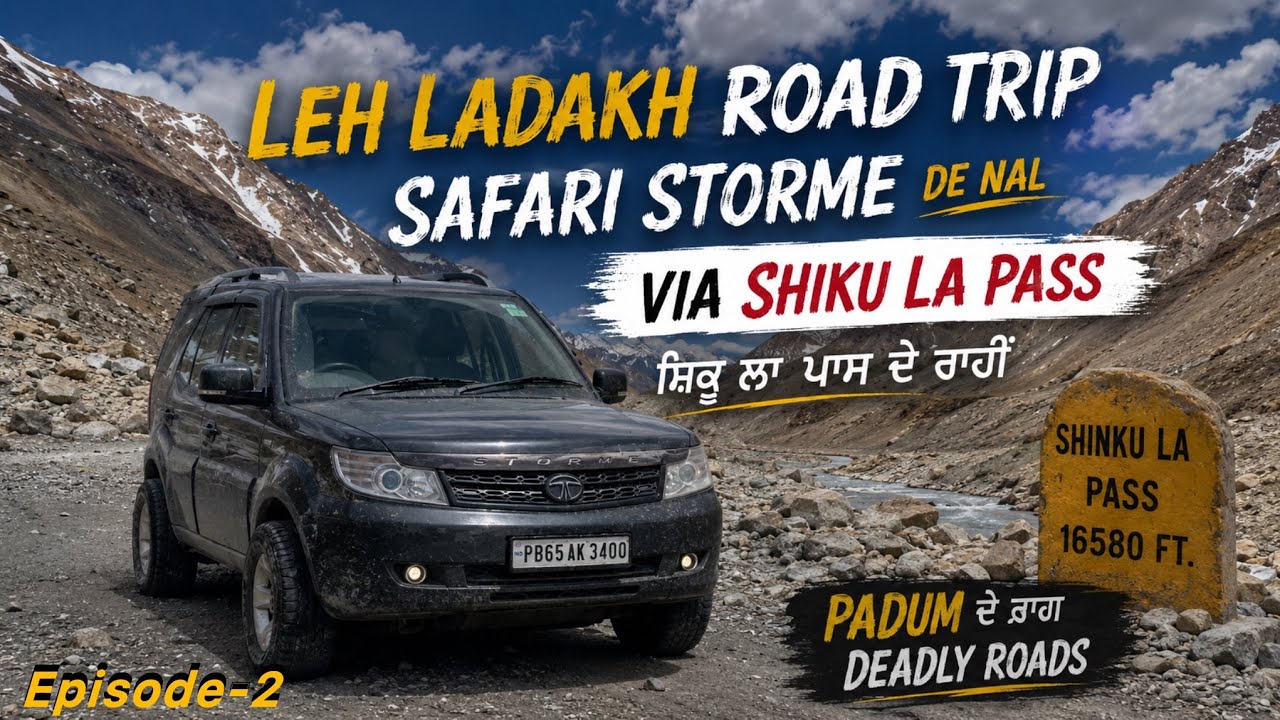 WINTER LADAKH | SHINKULA PASS | EP-2 SAFARI STORME 