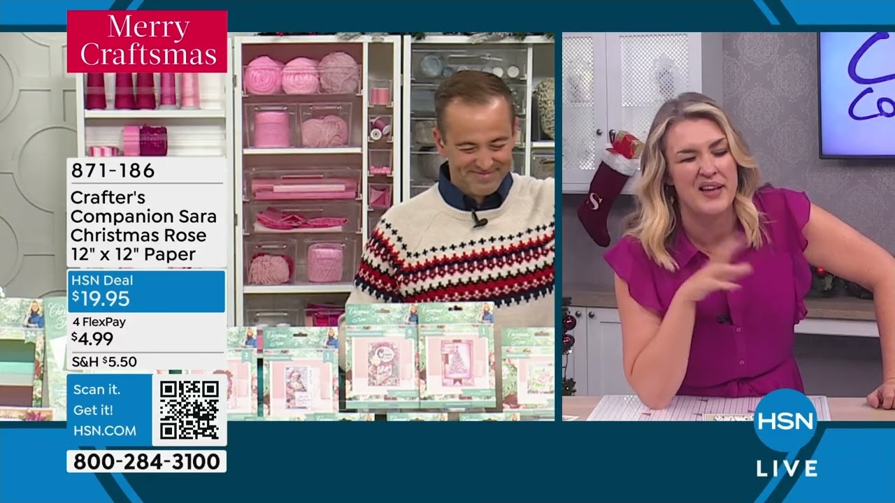 HSN | Merry Crafting with Adam & Crafter's Companion 07.09.2024 - 11 PM