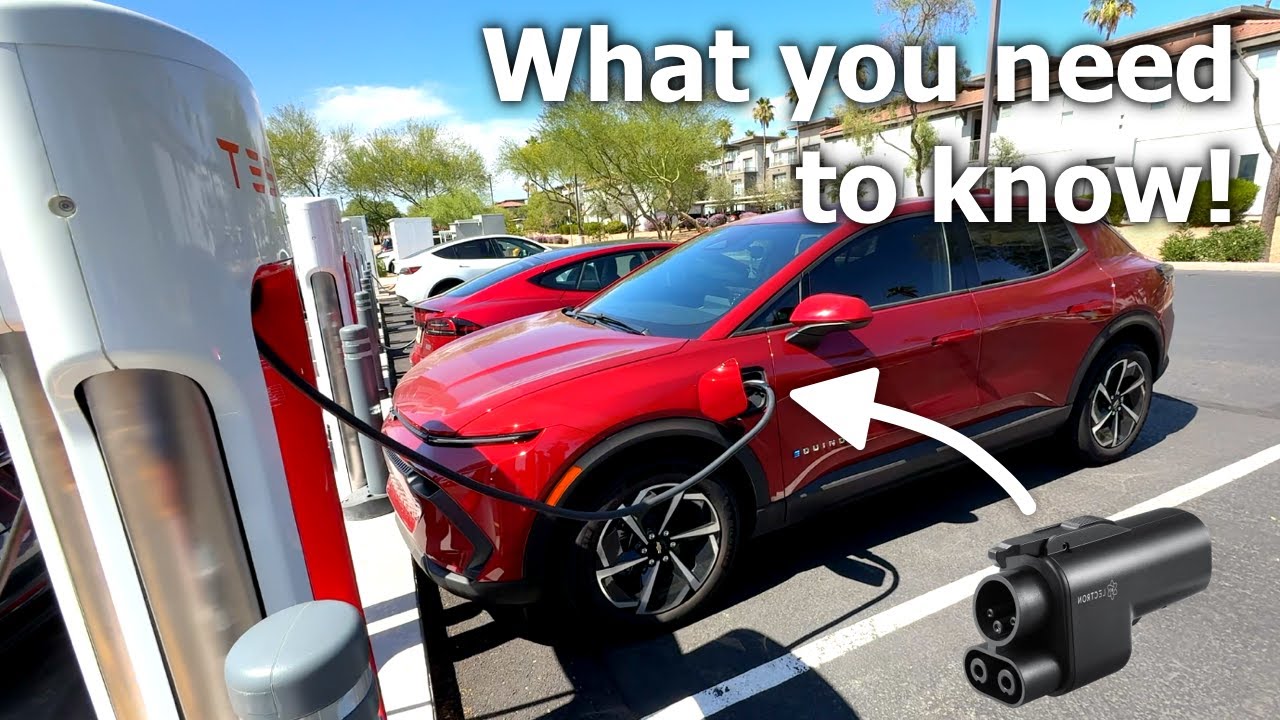 How to Charge a Non-Tesla EV at a Supercharger!
