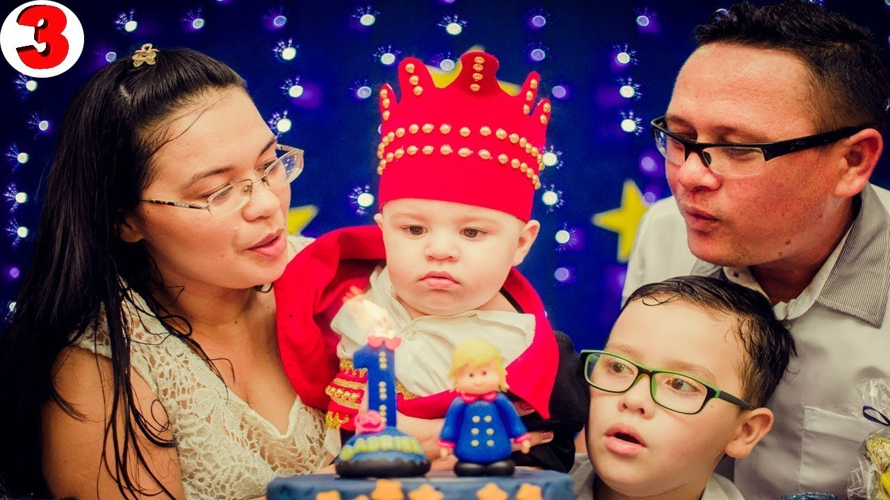 ANIVERSÁRIO DE 1 ANO DO BEBÊ GABRIELZINHO -  PARTE 03