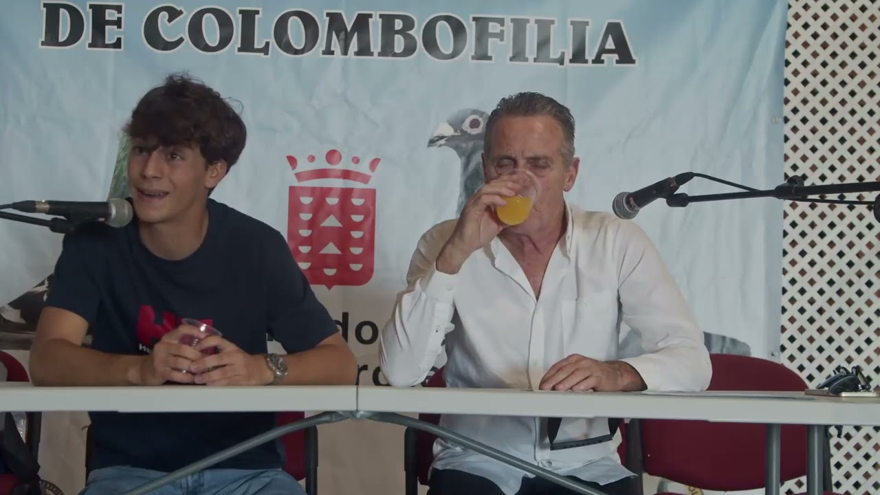 II Jornadas Colombófilas organizadas por el Club Timanfaya ,ponencia de  Michel Verweij