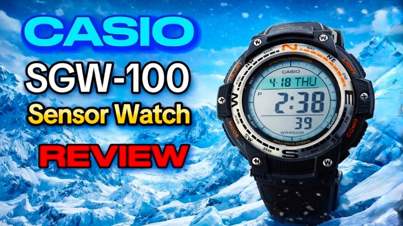 Casio SGW-100 Sensor Watch Review - Module 3157 - Ep 53