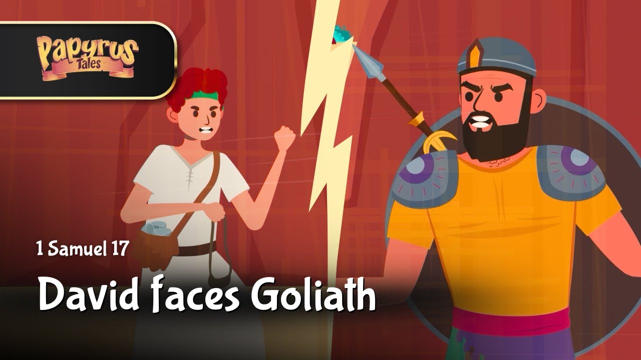 David and Goliath | 1 Samuel 17 | Animated Bible Story for Kids