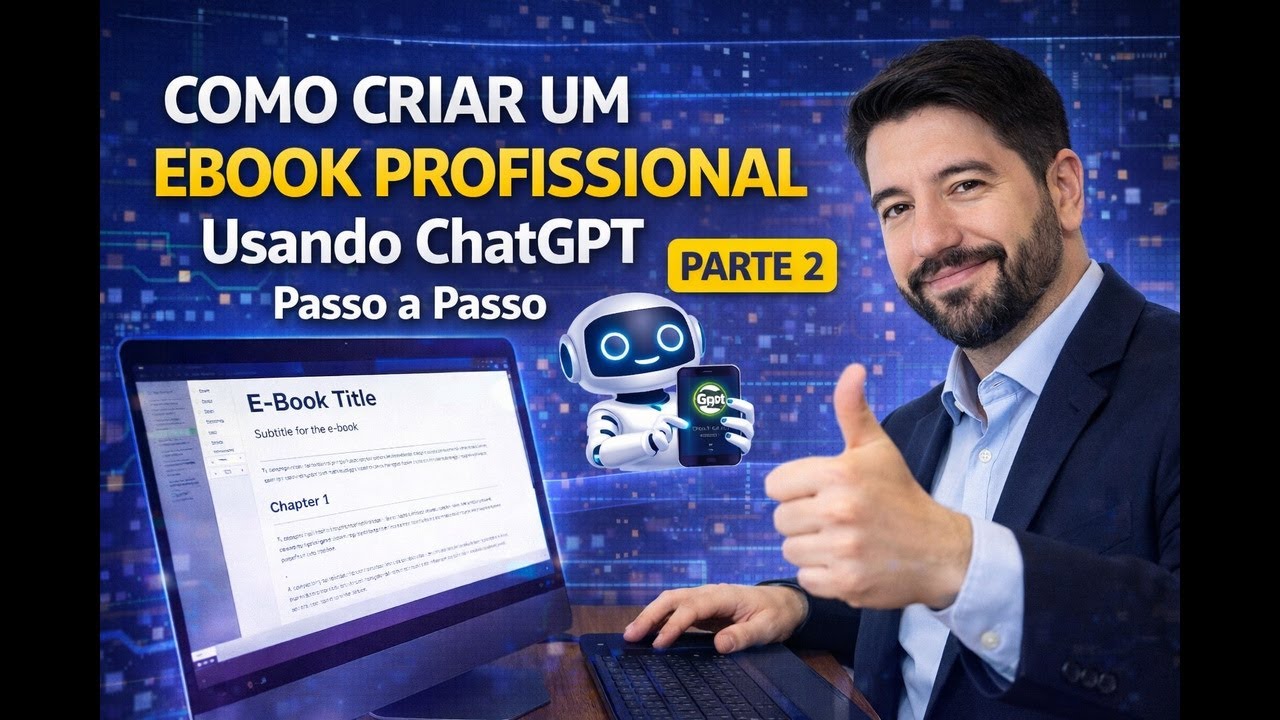 Como Criar um Ebook Profissional Usando ChatGPT | Passo a Passo Parte 2