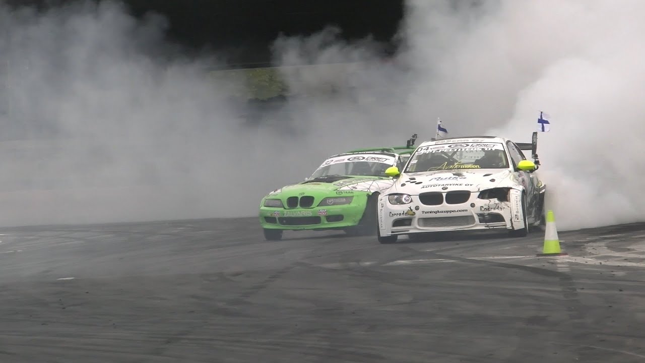 Įdomiausios akimirkos iš „Drift Allstars 2015“ varžybų Kaune
