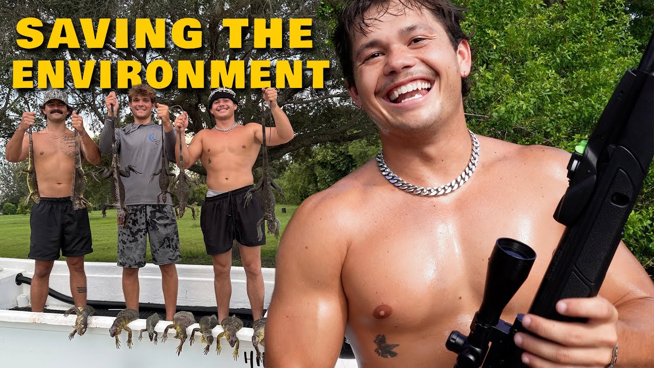 DIRTBAG OUTDOOR BOYS HUNT IGUANAS