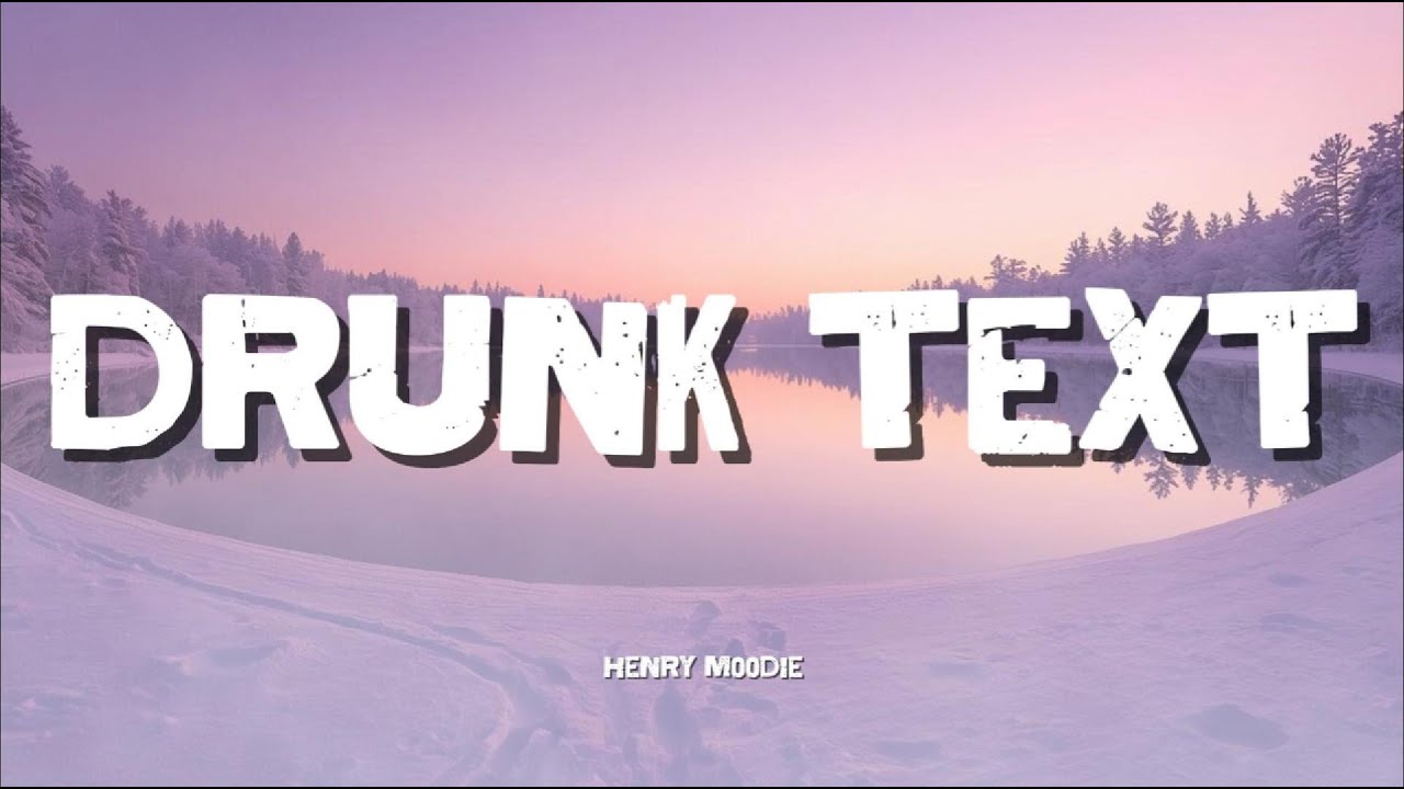 drunk text TikTok Viral 🌙 Henry Moodie Emotional Song