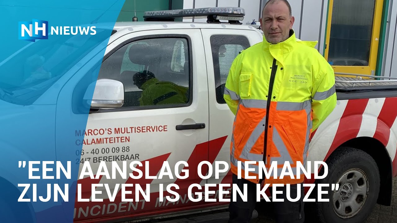 Verkeersregelaar Marco werd door een automobilist aangereden