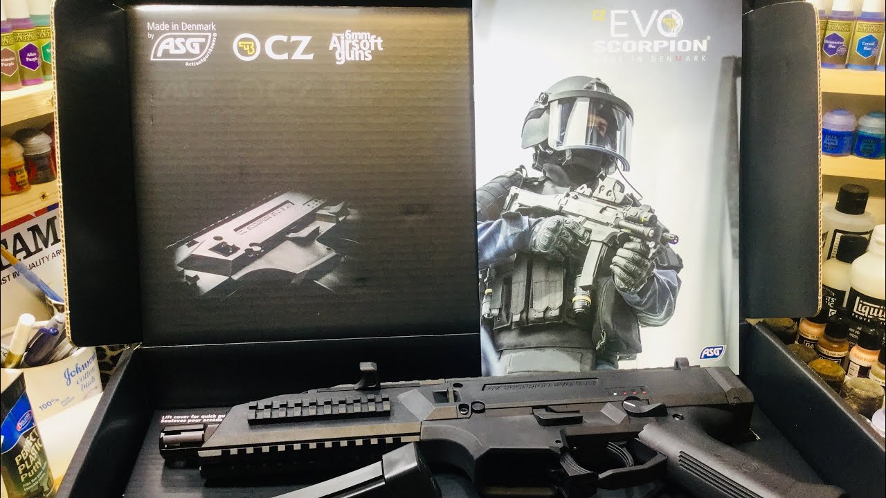 2018 ASG EVO SCORPION AIRSOFT GUN