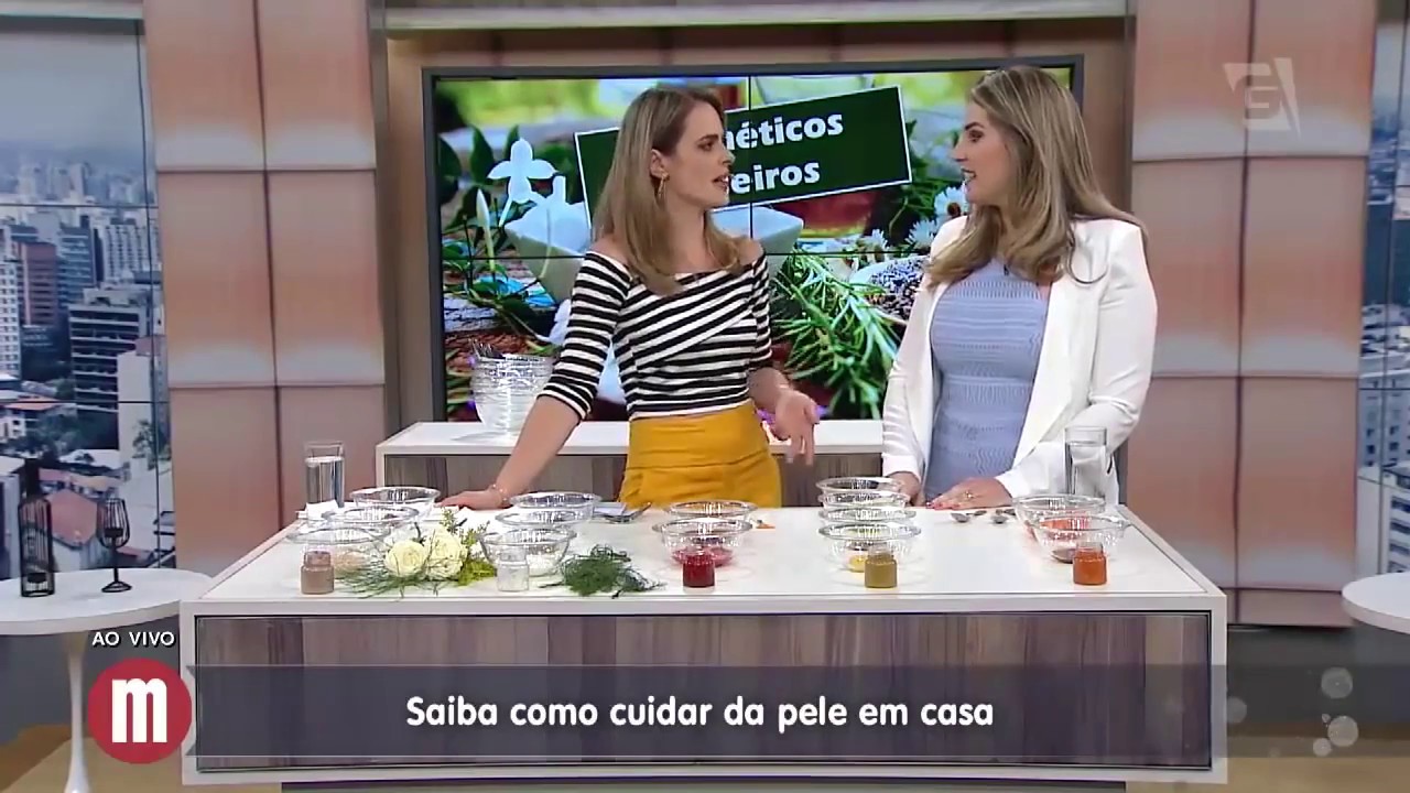 Como fazer 5 máscaras faciais EM CASA - Programa Mulheres | Tv Gazeta