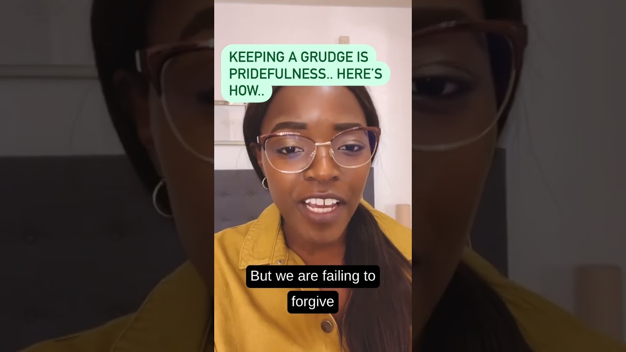 Keeping a grudge is a sin. #forgiveandforget #forgiveness #forgivenesspractice #propheticword