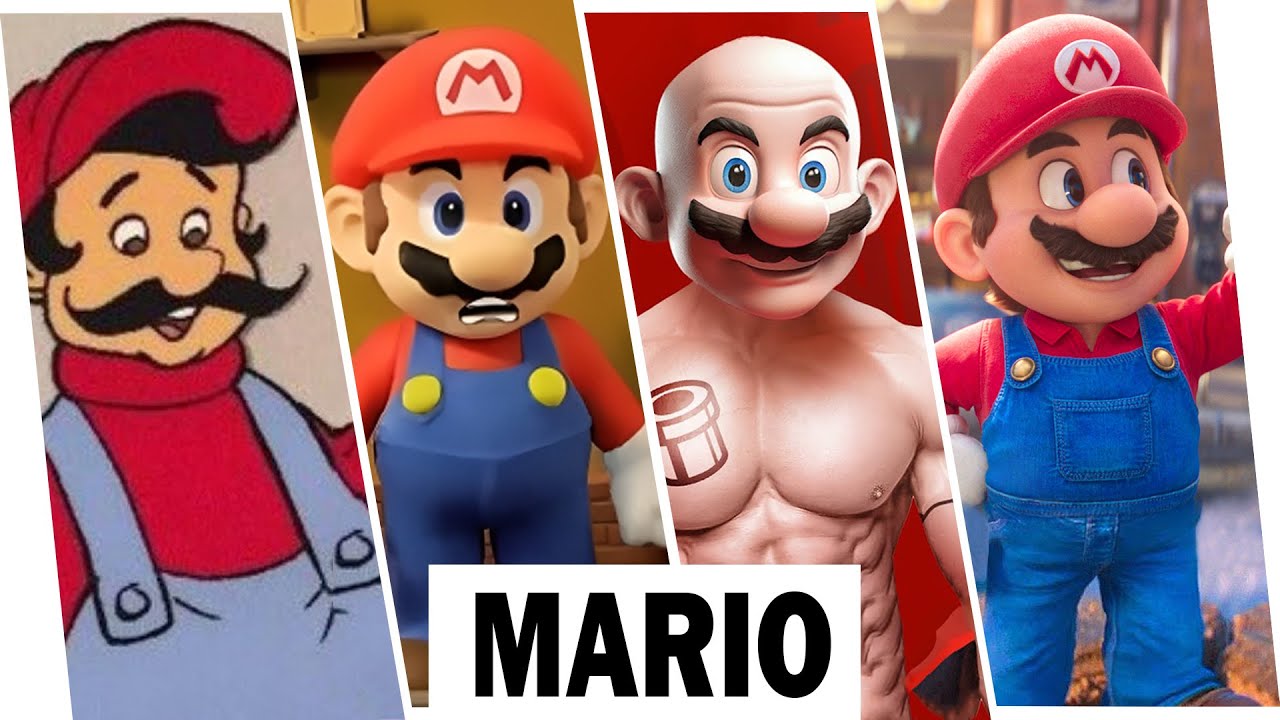 The Evolution of Super Mario (ANIMATED 2016-2026)
