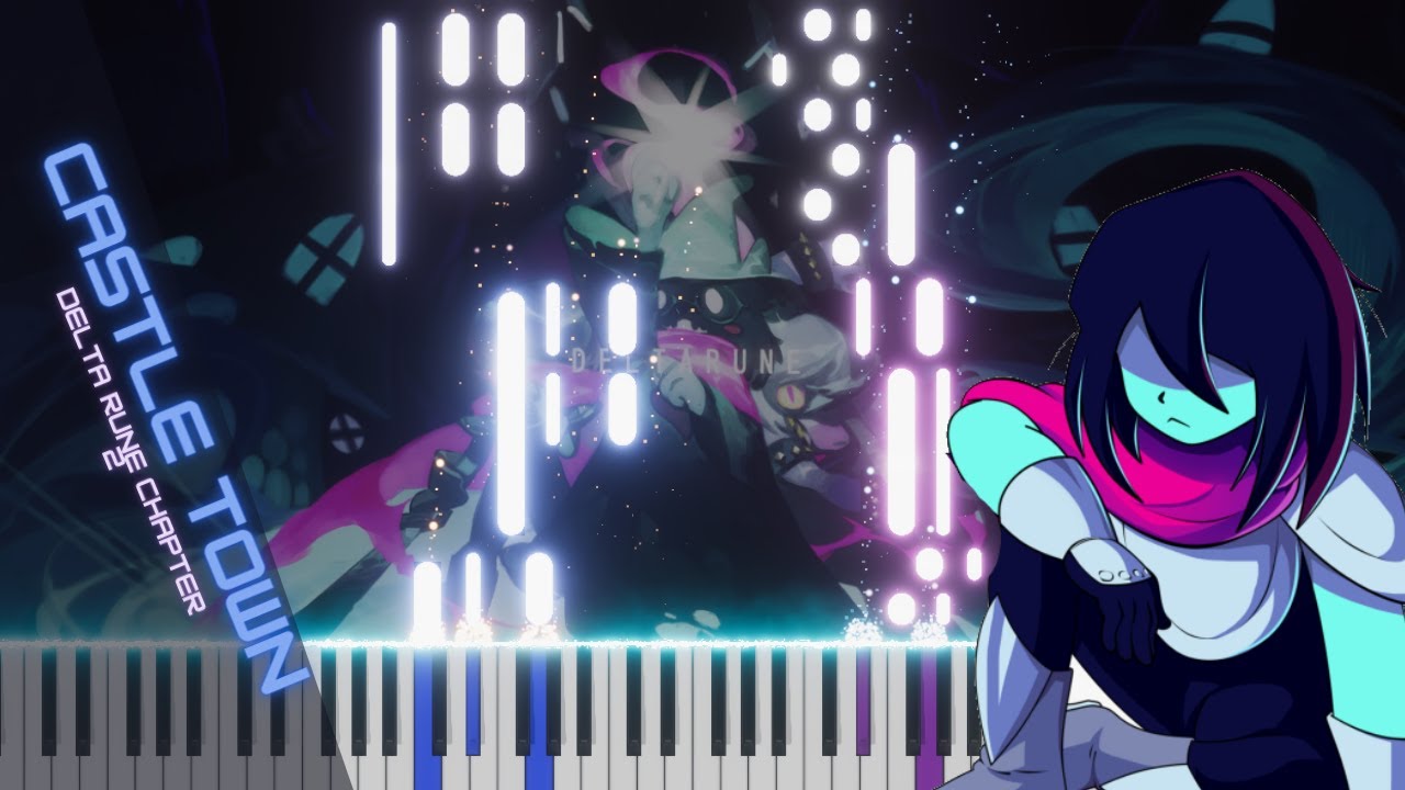 Deltarune Chapter  2 - My Castle Town - Soft Piano Cover