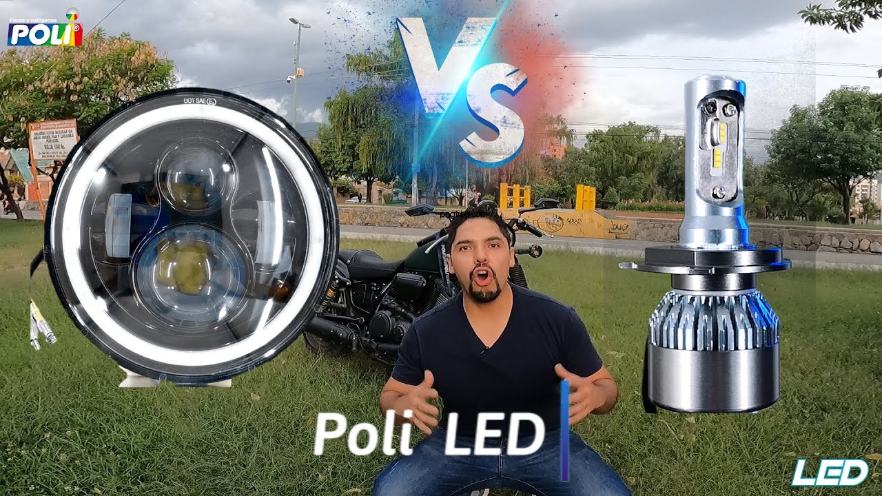 Daymaker Vs H4 LED farol Redondo 7 pulgadas