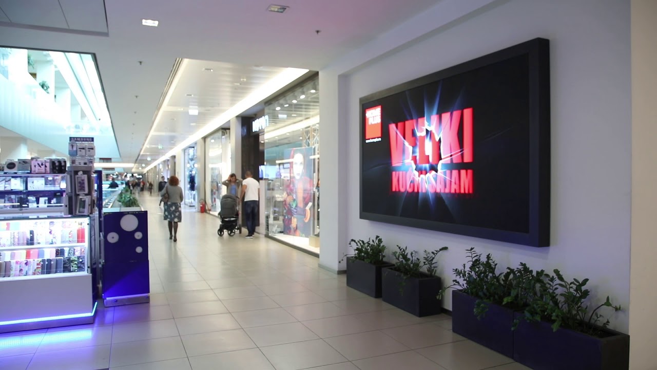 DOOH Advertising in Usce Shopping Center