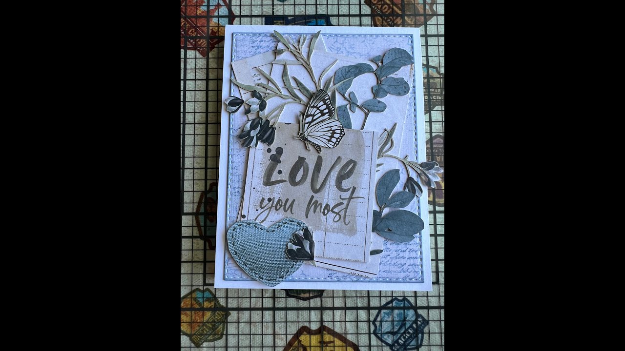 Card Making | Quick card from my most recent 49 and Market Mystery Box