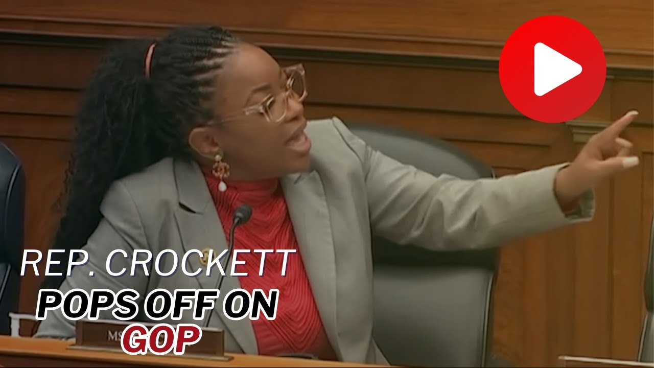 Rep. Crockett pops off on GOP anti-diversity bill: 