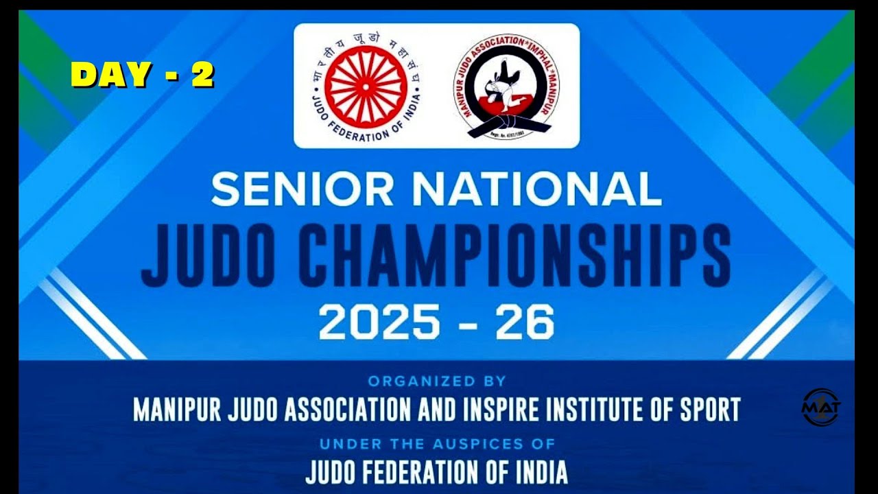 MAT -1|| Day - 2 || SENIOR NATIONAL JUDO CHAMPIONSHIP 2025 - 26 || 13th December