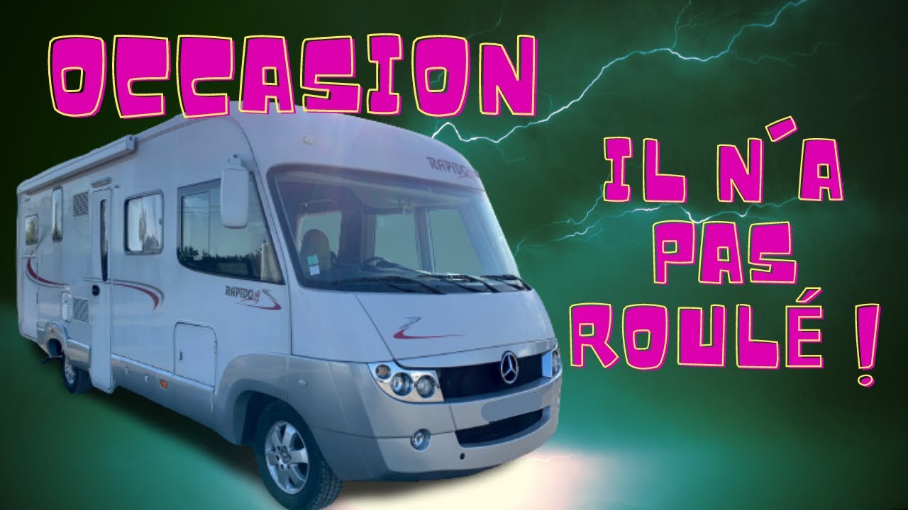 Ce camping-car est top, vous n'allez pas le croire ! INTÉGRAL RAPIDO 999 Mercedes