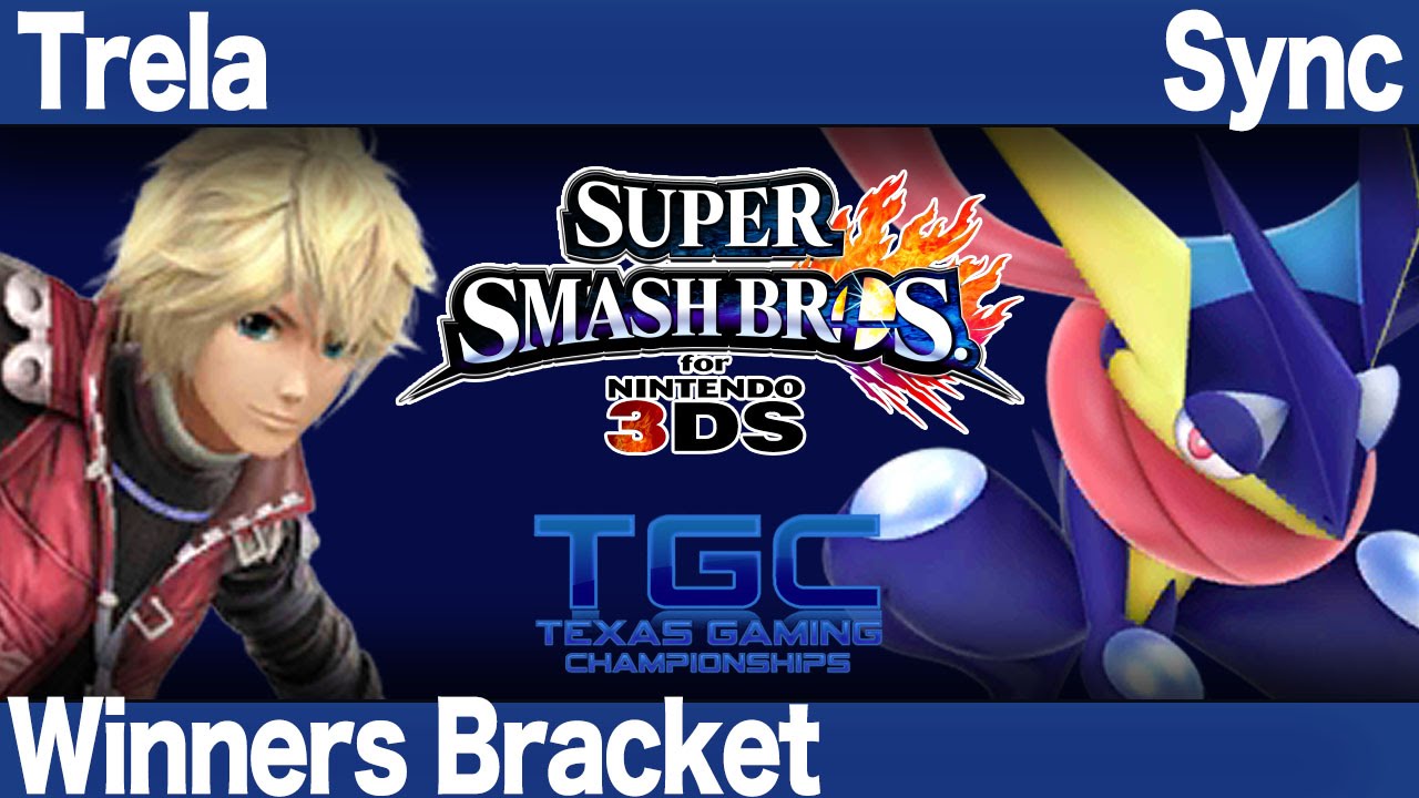 TRTTGC1 Smash 3DS - Trela (Shulk) vs Sync (Greninja) - Winners Bracket