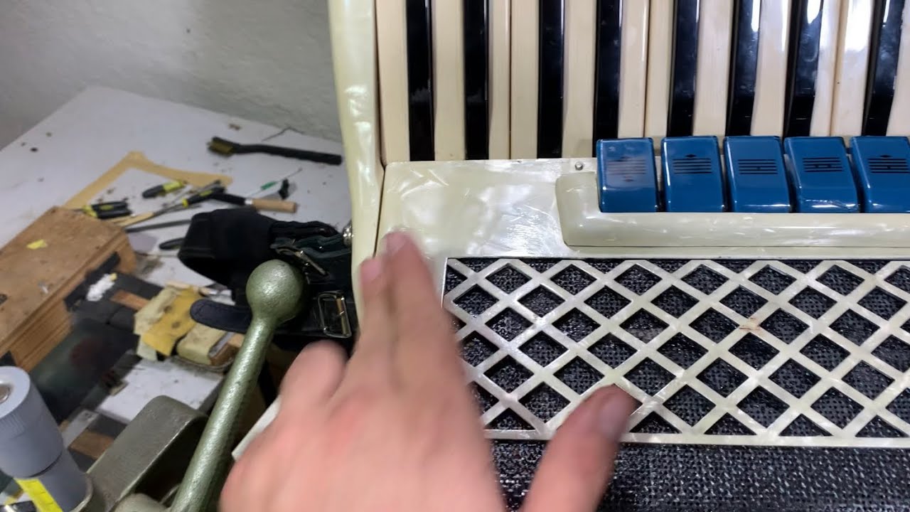 Pintura ou celuloide no acordeon? Qual melhor opção?