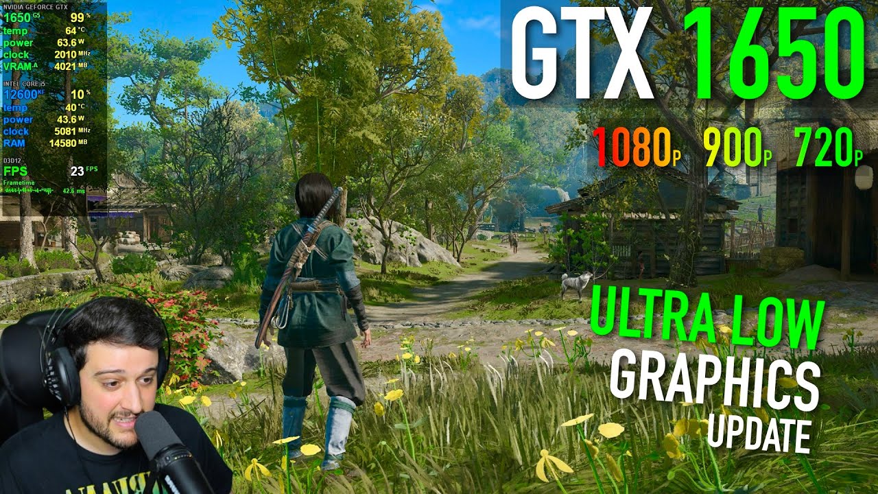 GTX 1650 - Assassin's Creed Shadows: Ultra Low Graphics Update (1.0.6)